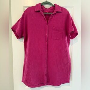 Z Supply Resort Fuchsia Dress